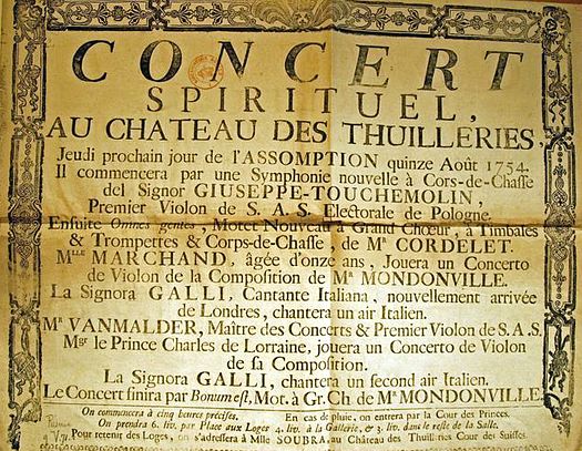 Le concert spirituel