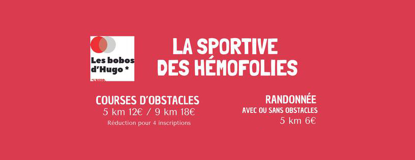 La sportive des hémofolies, évènement de soutien organisé par l’association Les bobos d’Hugo