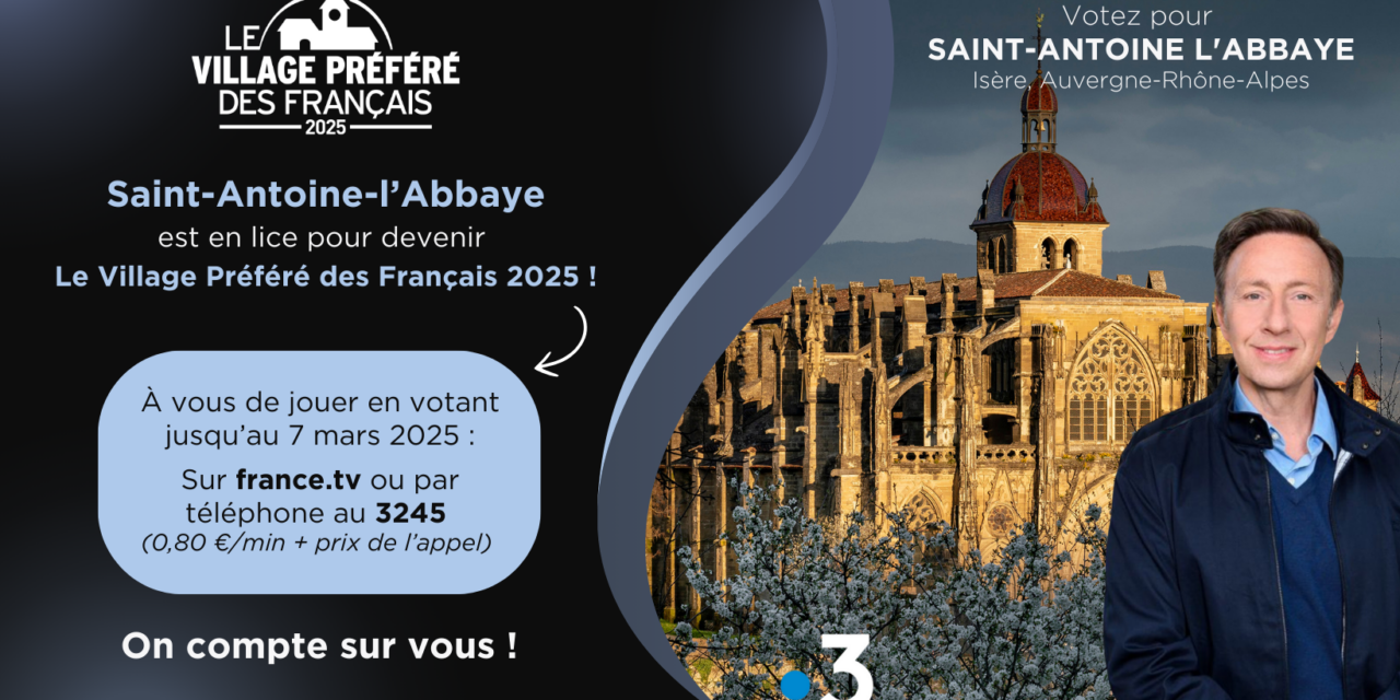 St Antoine l’abbaye village préféré des français ?